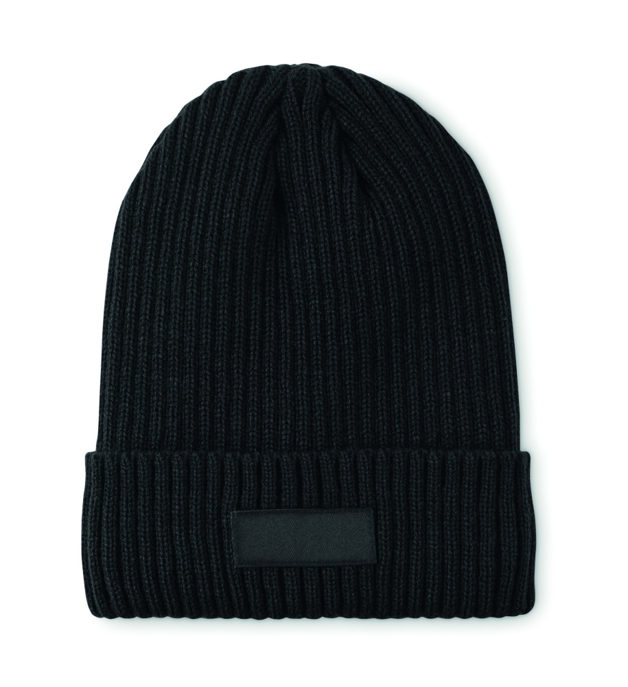 Logo trade promotional giveaway photo of: 3M knitted beanie with cuff
