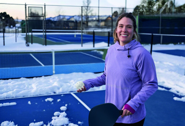 Logo trade promotional merchandise image of: Pickle ball paddle set