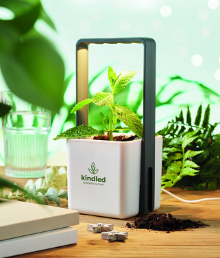Logo trade promotional merchandise image of: Indoor garden with LED light