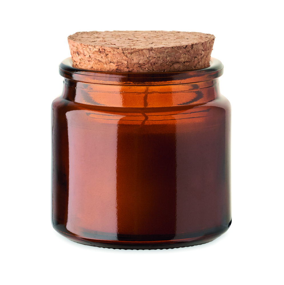 Logo trade promotional merchandise picture of: Plant based wax candle 70 gr