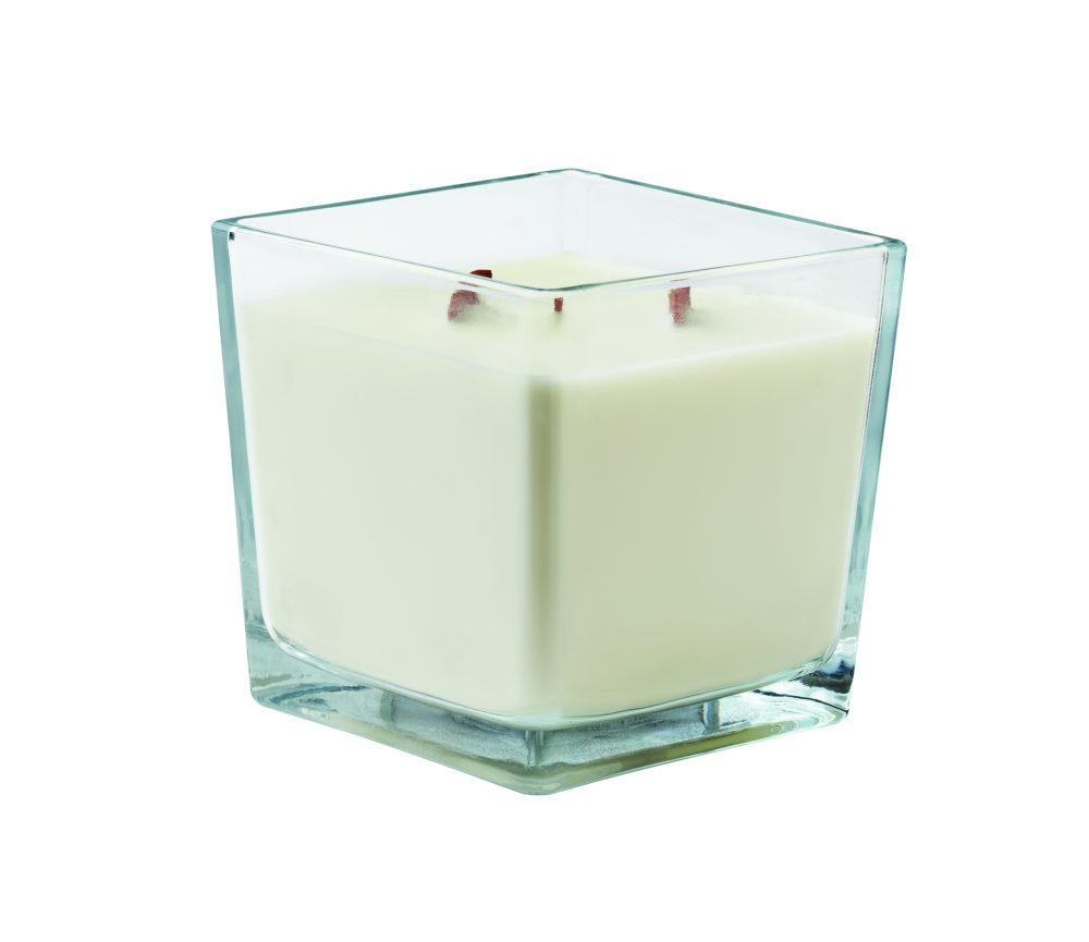 Logo trade promotional merchandise photo of: Plant based wax candle 1300 gr