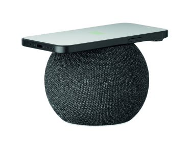 Logotrade advertising products photo of: 15W wireless charger speaker