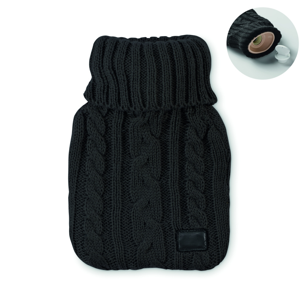 Logo trade promotional merchandise image of: Hot water bottle 400ml