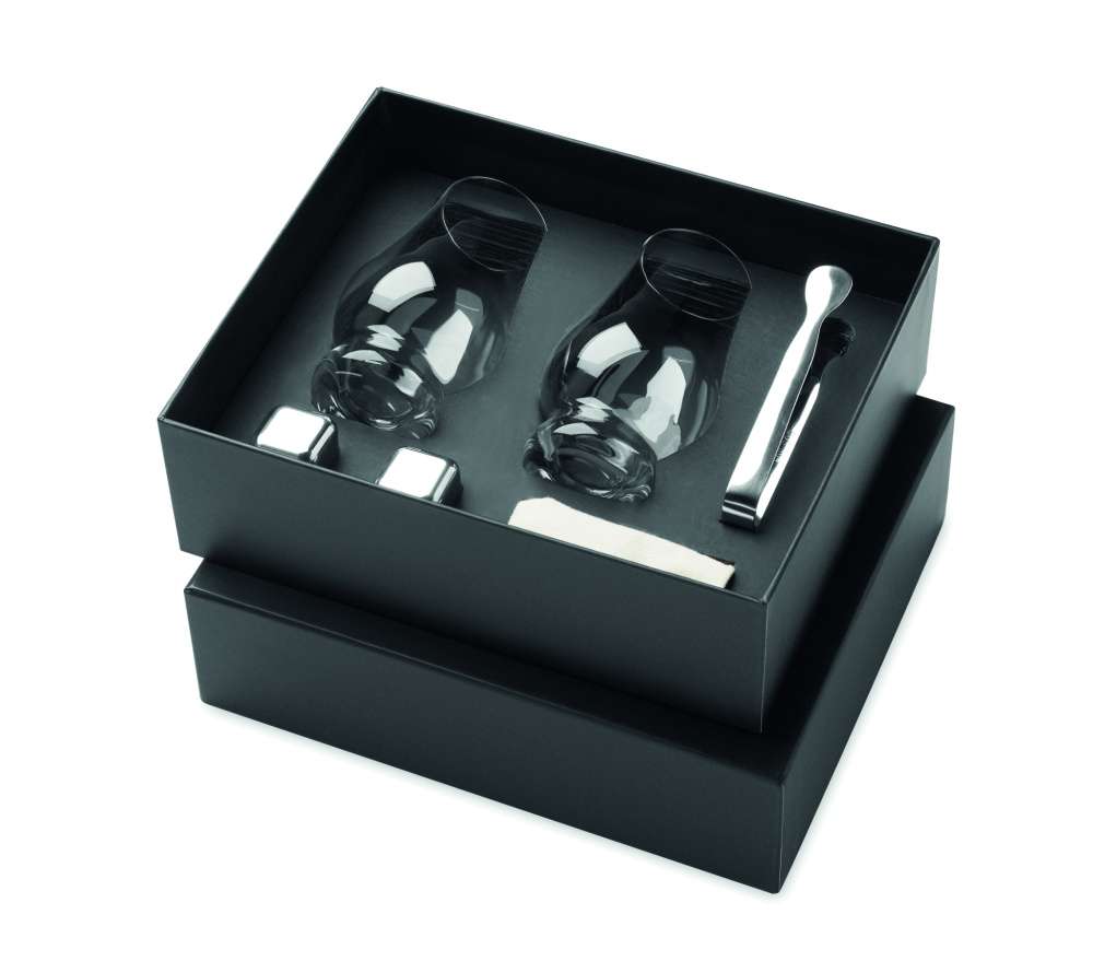 Logotrade promotional giveaway picture of: Set of whisky tasting glasses