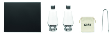 Logo trade promotional merchandise image of: Set of whisky tasting glasses