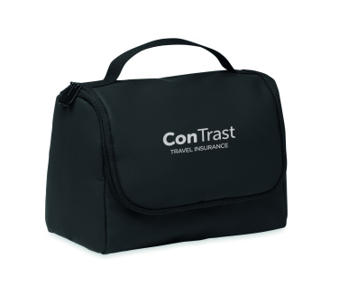 Logo trade promotional item photo of: Cosmetic hanging bag in PU