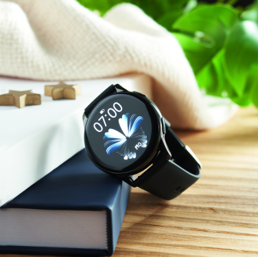 Logo trade promotional merchandise picture of: Smartwatch IP68 waterproof