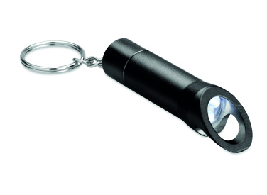 Logotrade promotional products photo of: Metal torch key ring Ylivieska