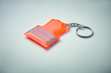 Logo trade advertising product photo of: Key ring with reflecting vest Jekabpils