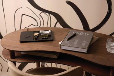 Logo trade promotional gift photo of: VINGA Timo RCS desk charger and accessory tray