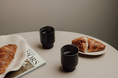 Logo trade corporate gift photo of: VINGA Nagano RCS  recycled SS mugs, set of 2