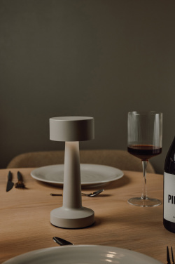 Logo trade corporate gifts picture of: VINGA Maris RCS recycled ABS table lamp