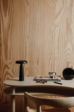 Logotrade promotional gift image of: VINGA Avery RCS table lamp