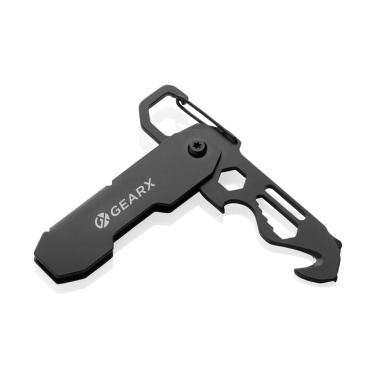 Logotrade promotional products photo of: Gear X foldable EDC tool with carabiner and parcel cutter