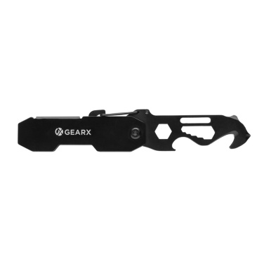 Logotrade promotional item image of: Gear X foldable EDC tool with carabiner and parcel cutter