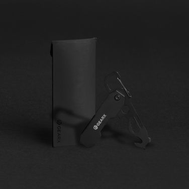 Logotrade promotional item image of: Gear X foldable EDC tool with carabiner and parcel cutter