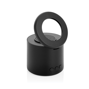 Logo trade advertising product photo of: Magpulse RCS recycled plastic 3W speaker w/magnetic holder