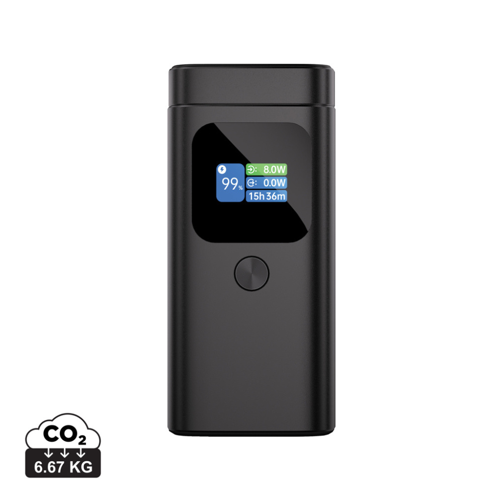 Logo trade promotional product photo of: Urban Vitamin Sunnyvale 100W 15.000mAh magnetic powerbank