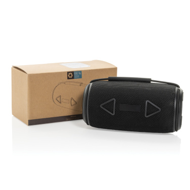 Logotrade corporate gift image of: Prisma RCS recycled plastic IPX 4 waterpoof 16W speaker