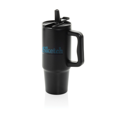 Logotrade promotional product picture of: Embrace Leakproof RCS recycled stainless steel tumbler 900ml