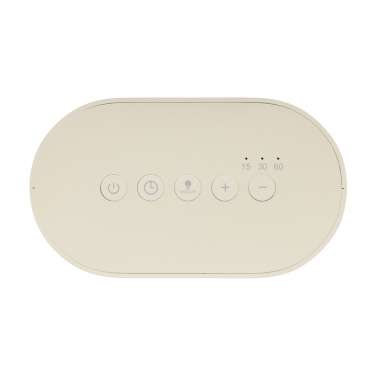 Logo trade promotional giveaway photo of: LumaRise RCS reycled plastic white noise alarm clock