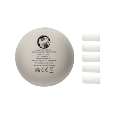 Logotrade promotional item image of: Breevia RCS rplasic re-chargeable floating humidifier