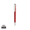 Glide GRS certified R-ABS Metal Clip Pen, red