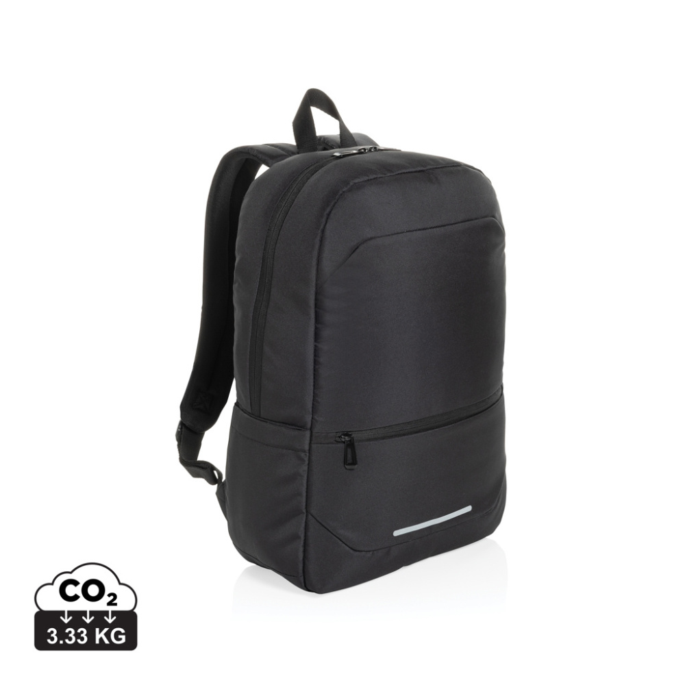 Logo trade promotional merchandise picture of: CityPack AWARE™ RPET Business 15.6 inch laptop backpack