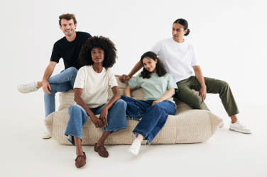 Logo trade promotional products picture of: IQONIQ Nikko heavyweight recycled cotton t-shirt