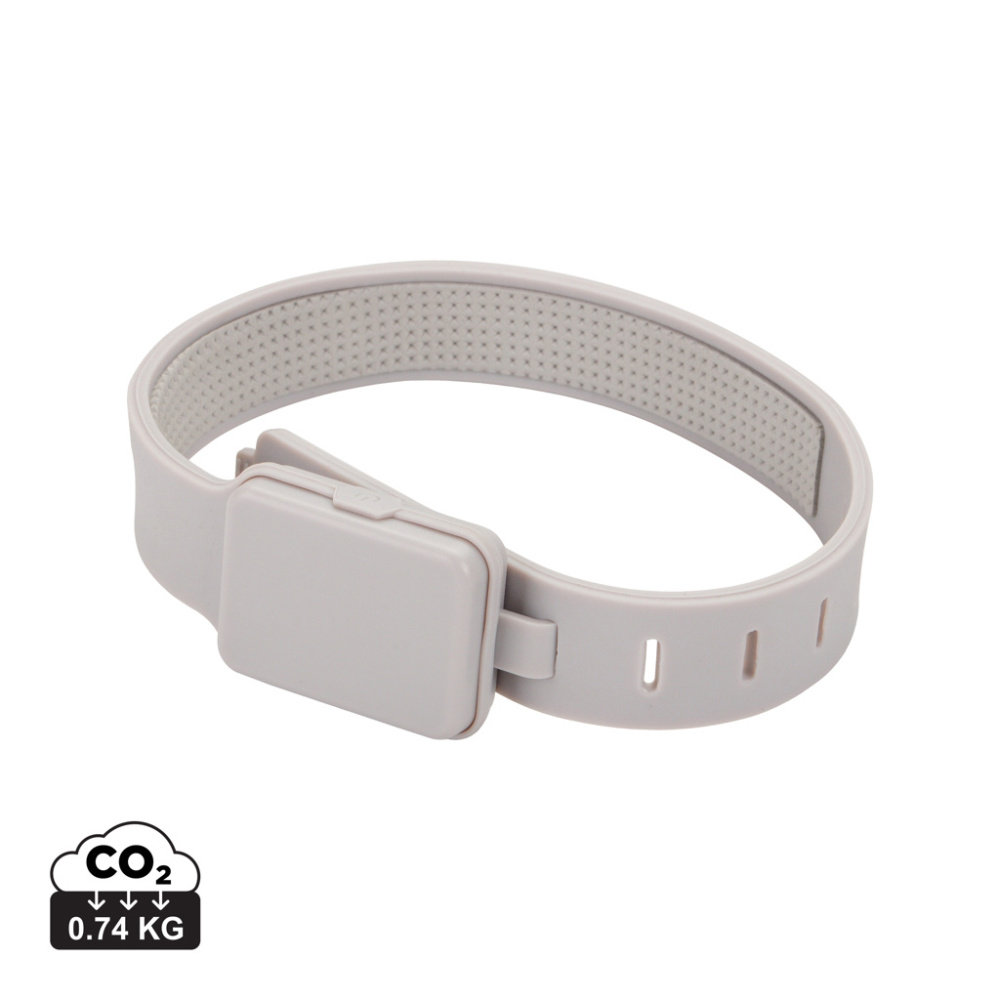 Logo trade promotional merchandise photo of: Lumi Sprint RCS rplastic LED re-chargeable running light