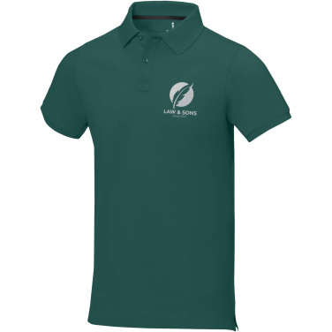 Logo trade promotional merchandise picture of: Calgary short sleeve men's polo