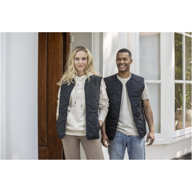 Logotrade promotional item image of: Quartz GRS recycled unisex quilted bodywarmer