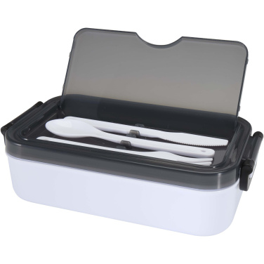Logotrade advertising products photo of: Snappy lunch box and cutlery set