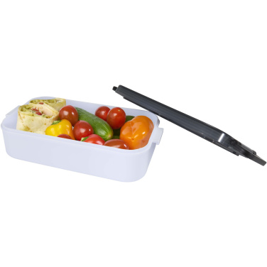 Logotrade promotional merchandise image of: Snappy lunch box and cutlery set