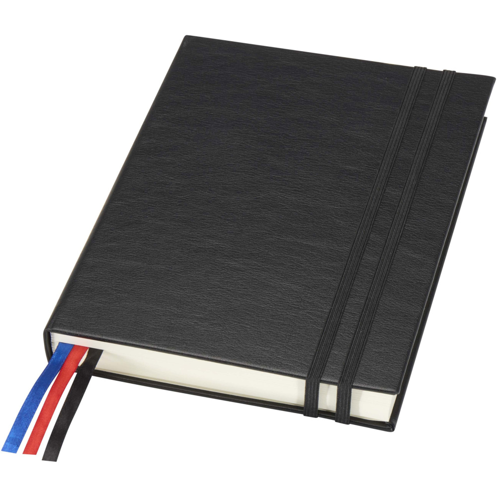 Logo trade promotional items picture of: Alder A5 hard cover notebook