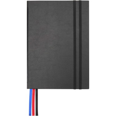 Logo trade corporate gifts picture of: Alder A5 hard cover notebook