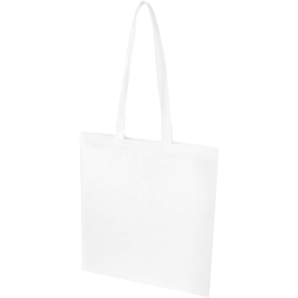 Logo trade corporate gifts image of: EcoSeal GRS recycled nonwoven convention tote bag 6L