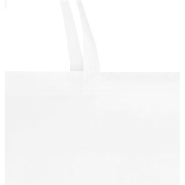 Logo trade promotional giveaways image of: EcoSeal GRS recycled nonwoven gusset tote bag 12L