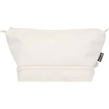 Logo trade promotional item photo of: Trip Aware™ recycled travel toiletry bag 6L