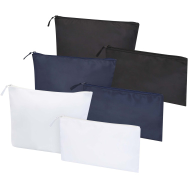 Logo trade promotional giveaways image of: Swift GRS recycled toiletry bag set