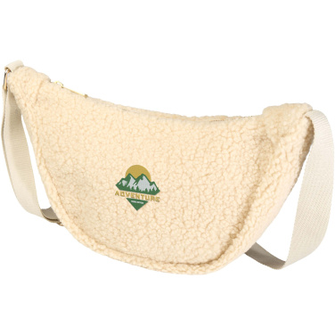 Logo trade advertising products picture of: Bear GRS recycled sherpa crossbody bag 3L