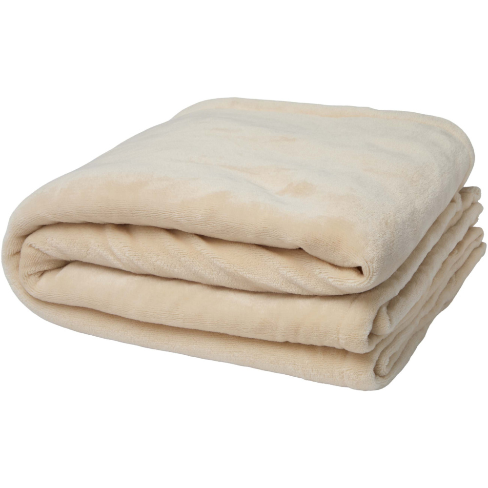 Logotrade promotional merchandise image of: Ashen GRS recycled sherpa blanket