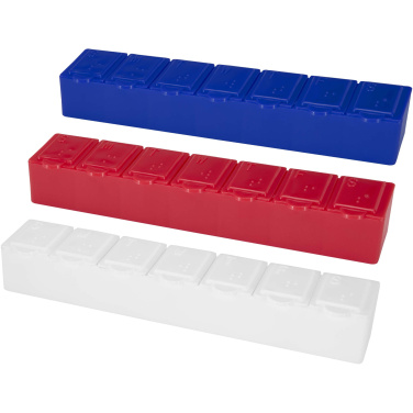 Logo trade promotional giveaway photo of: Dose 7-day multi-vitamin organiser