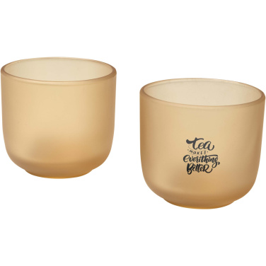 Logotrade advertising product image of: Male 200 ml glass cups - set of 2