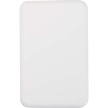 Logo trade promotional item photo of: Acrab 10.000 mAh 15W magnetic wireless power bank with 20W PD - made from recycled plastic