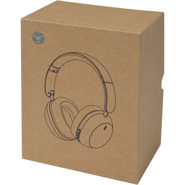 Logo trade promotional products picture of: Hoggar recycled plastic over-ear foldeable ANC and ENC headphones
