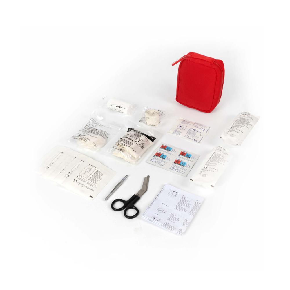 Logo trade promotional giveaway photo of: Essential 59-piece First Aid kit
