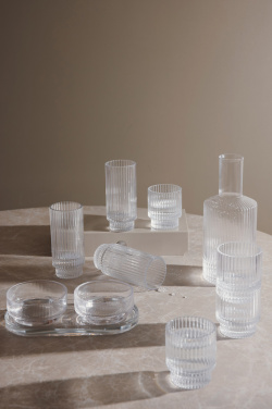 Logo trade corporate gifts picture of: VINGA York carafe 1.45 L