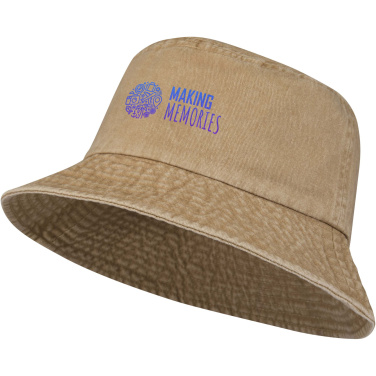Logo trade corporate gift photo of: Mitica washed sun hat