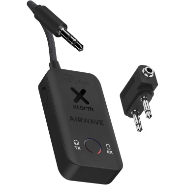Logo trade business gifts image of: Xtorm XAWBT01 AirWave wireless audio adapter